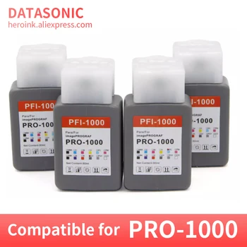 PRO1000 Kartrid Tinta Compatibel PFI-1000 80 МЛ dengan Tinta Pigmen Penuh untuk Принтер Canon Imageprogramf PRO-1000 PRO1000