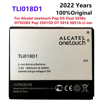 Новый Оригинальный Аккумулятор TLi018D1 для Alcatel onetouch Pop D5 Dual 5038x OT5038X Pop 3 5015D OT 5016 5051A литий-ионный аккумулятор