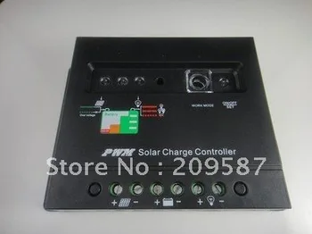 30A Солнечный контроллер заряда Регулятор 12 В 24 В автоматический переключатель