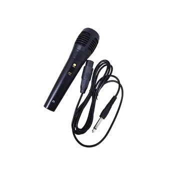 проводной Микрофон 6,5 мм \ 3,5 мм Портативный Динамический Всенаправленный KTV Ручной Мегафон для Караоке