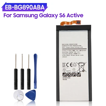 Оригинальная сменная батарея телефона EB-BG890ABA Для Samsung Galaxy S6 Active G890A G870A 3500mAh замена аккумуляторных батарей
