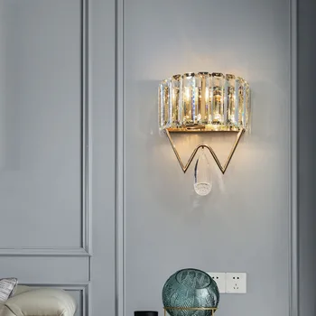 Постмодернистский светодиодный настенный светильник для домашнего декора Украшение Гостиной Светодиодные светильники Прикроватная лампа для Спальни Зеркало в ванной Освещение в помещении