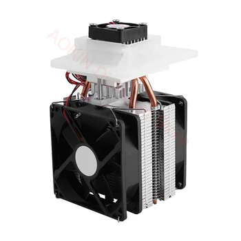 Охладитель Пельтье Полупроводниковая холодильная система охлаждения DIY Kit 12V 6A Термоэлектрический Пельтье для мини кондиционера