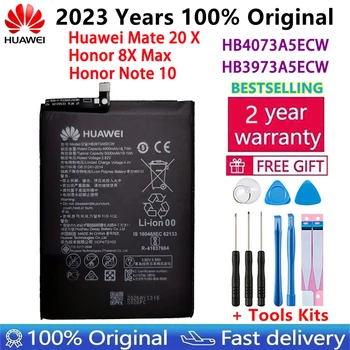100% Оригинальный 5000 мАч HB3973A5ECW Аккумулятор Для Huawei Honor Note 10 RVL-AL09 RVL-AL10 Mate 20X20X Mate20X EVR-AL00 Honor 8X Max