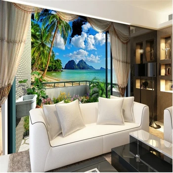 beibehang Пользовательские 3D настенные обои, большой рулон настенных обоев, романтическая спальня, 3D фотообои для дивана в гостиной