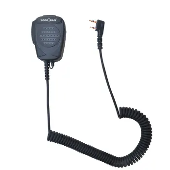 Портативная рация 2-Контактный Микрофон K-типа с Дистанционным Управлением для Двухстороннего Радио Kenwood TYT Baofeng UV-5R UV-82 888S AR-F8