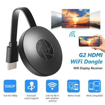 К телевизору 2.4G 4K Беспроводной WiFi Зеркальный Кабель HDMI-совместимый Адаптер 1080P Дисплей Ключ Для iPhone Samsung Huawei Android Телефон