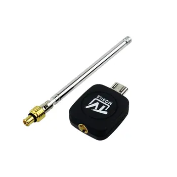 Mini Micro USB DVB-T ISDB-T, цифровой мобильный ТВ-тюнер, ресивер, палка для Android Smart TV, телефон, ПК, ноутбук, прямая поставка