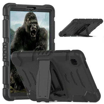 Для Samsung Galaxy Tab A7 Lite 8,7 дюймов 2021 SM-T220 SM-T225 Чехол Для Детей Безопасный Противоударный Жесткий ПК Силиконовая Гибридная Подставка Чехол для Планшета