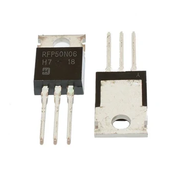 10шт RFP50N06 TO-220 P50N06 TO220 50N06 50A, 60 В, 0,022 Ом, N-канальные силовые МОП-транзисторы