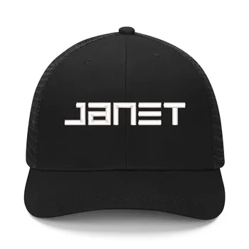 Шляпа с вышивкой Джанет Джексон Певица Мужская Женская Спортивная Бейсболка Хип-хоп Дышащие Летние Головные Уборы Кепки с Логотипом на заказ