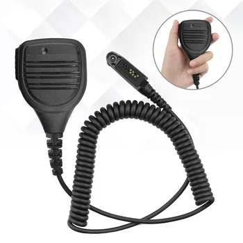 Динамический микрофон с усиленным кабелем для портативных микрофонов Motorola Radios GP328PLUS/GP338PLUS/PTX-760PLUS