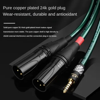 Аудиокабель Hifi 4,4 мм с балансировкой на 2XLR для Sony WM1A/1Z PHA-1A/2A Z1R 4,4-3Pin Xlr Для обновления кабеля