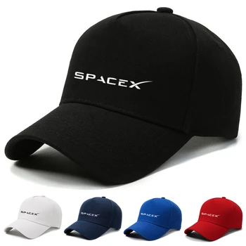 Хлопок четыре сезона для Tesla и SpaceX Бейсбол кепки для мужчин женщин регулируемая повседневная солнцезащитная шляпа Спорт на открытом воздухе рыбалка мужская