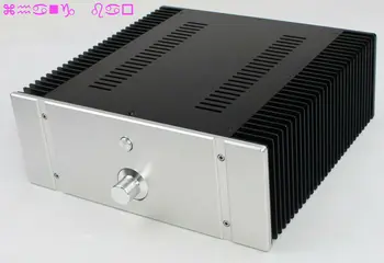 Корпус из алюминиевого корпуса WA76, коробка, корпус для аудиоусилителя 312x323x120 мм