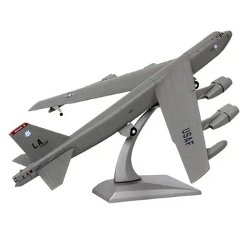 модель самолета высотой 25 см в масштабе 1/200 армии США, стратегический бомбардировщик B-52, истребитель Stratofortress, стратегическая модель самолета