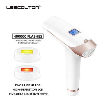 Lescolton T009i Depilator Лазерный 400000 Импульсный IPL Лазерный Прибор Для Удаления Волос Постоянное Удаление Волос IPL Лазерная Эпиляция