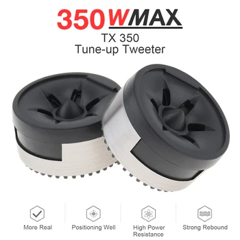 2шт 350 Вт Встроенных кроссоверных высокоэффективных мини-купольных твитера-динамика для всех автомобильных аудиосистем