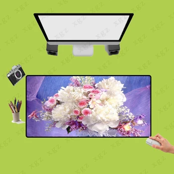 XGZ Новый Крутой Красивый Цветок Большая Акция Клавиатура Игровые Коврики Для Мыши Нескользящий Размер Можно выбрать Резиновые Коврики Для Мыши Настольный Коврик