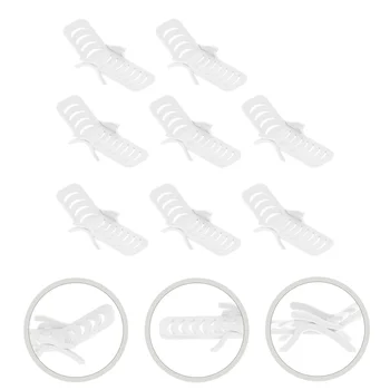 8шт Мини-Моделей Пляжных Кресел Пластиковые Миниатюрные Украшения Для Стульев Поставка для Мини-Дома