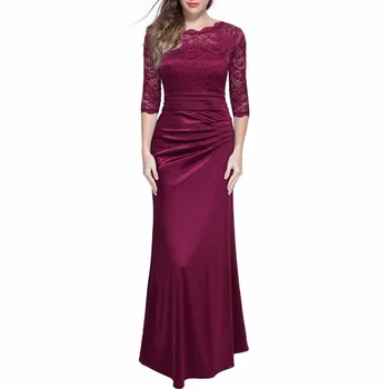 5 цветов, женское осенне-весеннее платье, элегантное женское кружевное открытое вечернее платье Макси с вышивкой, модные вечерние длинные вечерние платья