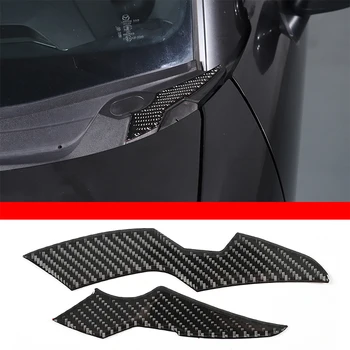 Для Mazda MX-5 2016-2023 Мягкое карбоновое переднее лобовое стекло Автомобиля С обеих сторон Наклейка на накладку Автомобильные аксессуары