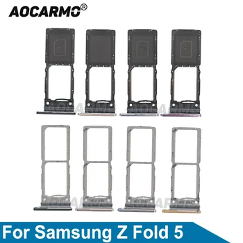 Aocarmo Single + Слот для держателя лотка для двух SIM-карт Запасные части для Samsung Galaxy Z Fold5 SM-F946