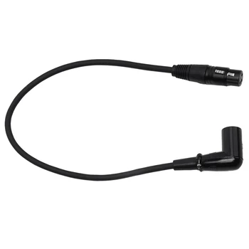 Аудиокабель Микрофонный кабель 3-контактный аудиопровод XLR От штекера к штекеру Микрофонный аудиокабель к штекеру прямой