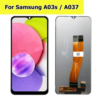 6,5 ”Новый для Samsung Galaxy A03s ЖК-дисплей с сенсорным экраном, Дигитайзер в сборе, замена Samsung A037 LCD