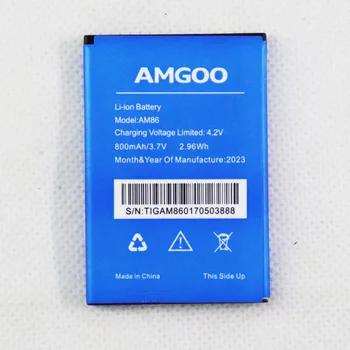 Аккумулятор для телефона AMGOO AM86 800 мАч 3,7 В для AMGOO AM86
