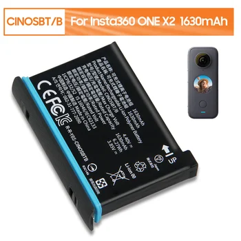 Новая Сменная батарея CINOSBT/B CINAQBT/A Для Insta360 ONE X2 Insta360 ONE X3 Сменная Батарея камеры 1630 мАч
