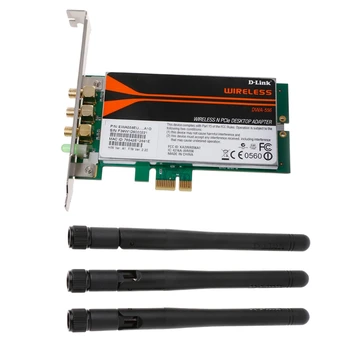DWA-556 Беспроводной настольный адаптер Xtreme N PCI-E WiFi карта с низким профилем Sep-27B