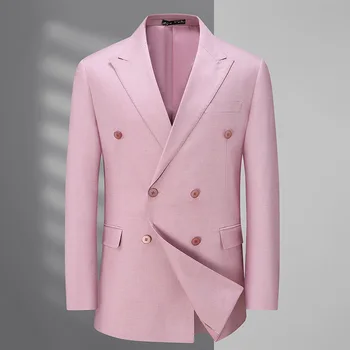 5722-мужская корейская версия модной куртки single West, приталенный красивый маленький костюм в британском стиле