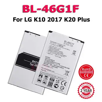 XDOU AZK Новый 2800 мАч BL-46G1F Аккумулятор Для LG K20 K425 K428 K430H k10 m250 2017 Версия Аккумулятора смартфона