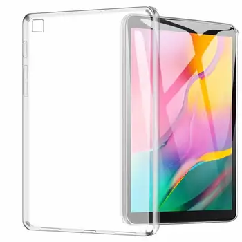 Прозрачный Мягкий чехол из ТПУ для Samsung Galaxy Tab A 10.1 2019 T510 T515 360 Полная Защитная крышка Tab A 10.1 2019 SM-T510 SM-T515