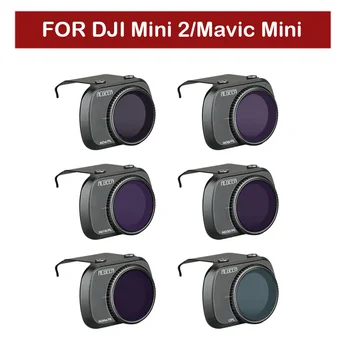 Mini SE/Mini 2 Фильтра CPL ND8 ND16 ND32 ND64 PL Регулируемый Фильтр Из алюминиевого Сплава Для Аксессуаров DJI Mavic Mini
