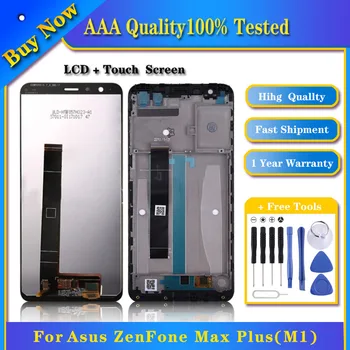 100% Протестированный OEM ЖК-экран для Asus Zenfone Max Plus (M1) X018DC X018D ZB570TL Дигитайзер Полная Сборка Запасных Частей телефона