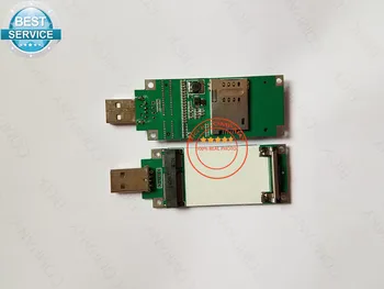 мини PCIE-USB включает слот для SIM-карты для SIM5360E/SIM7100E/MU709S-2/ME909S-120/ME909U-521/SIM7100CE/EC21-E/EC25-E/EC20-E