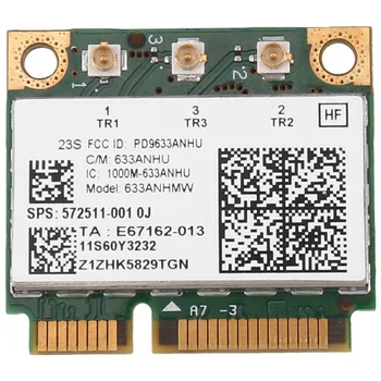 6300AGN 633ANHMW Беспроводная WiFi карта Mini Pcie Card 802.11A/G/N 2,4 G + 5,0 ГГц для Lenovo Thinkpad T410 T420 T430 X220 Y460